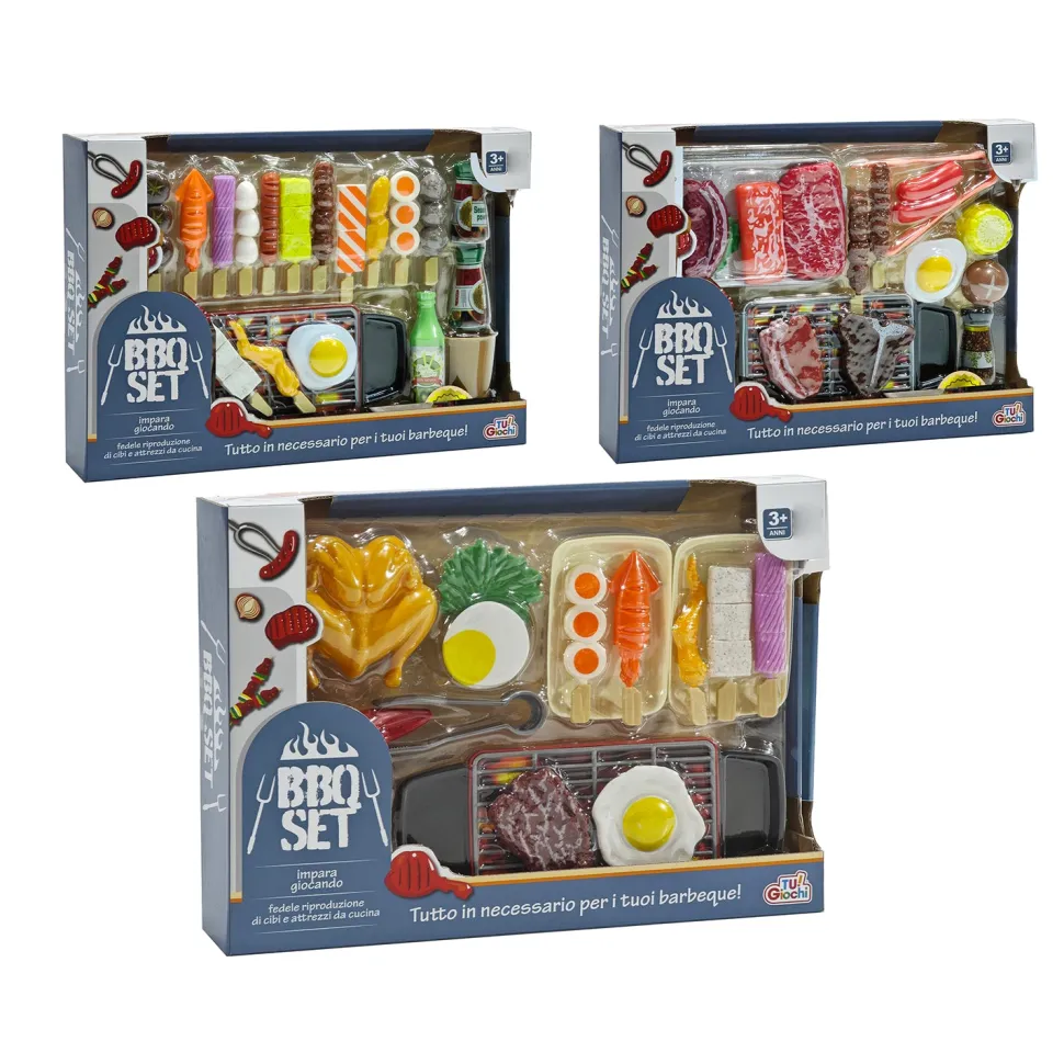 BBQ Set Giocattolo con Accessori