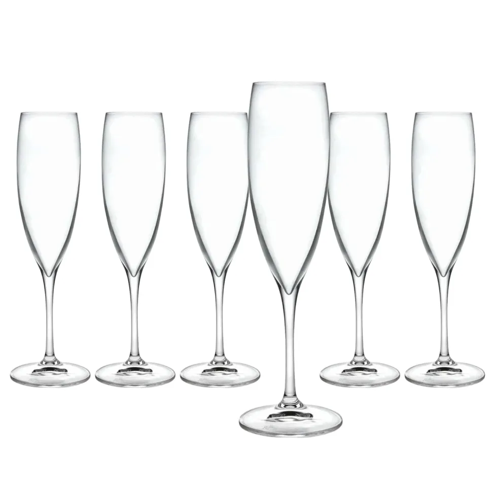 Calici Flute Invino in vetro 24 cl