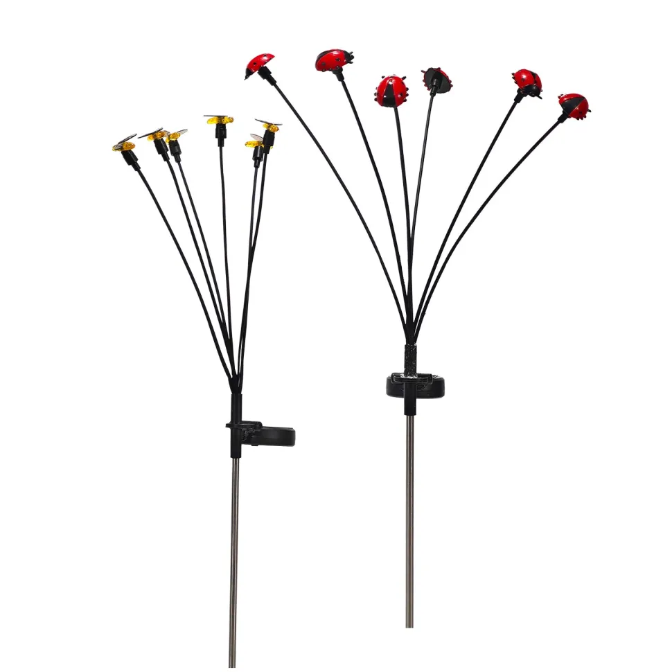 Lampada Solare Led Effetto Soffione h71 cm