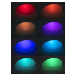 Lampada Solare Led Multicolor da esterno con telecomando MooNy 40x30 cm