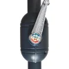 Ombrellone da giardino con 32 LED e Pannello Solare Verde diametro 3 metri