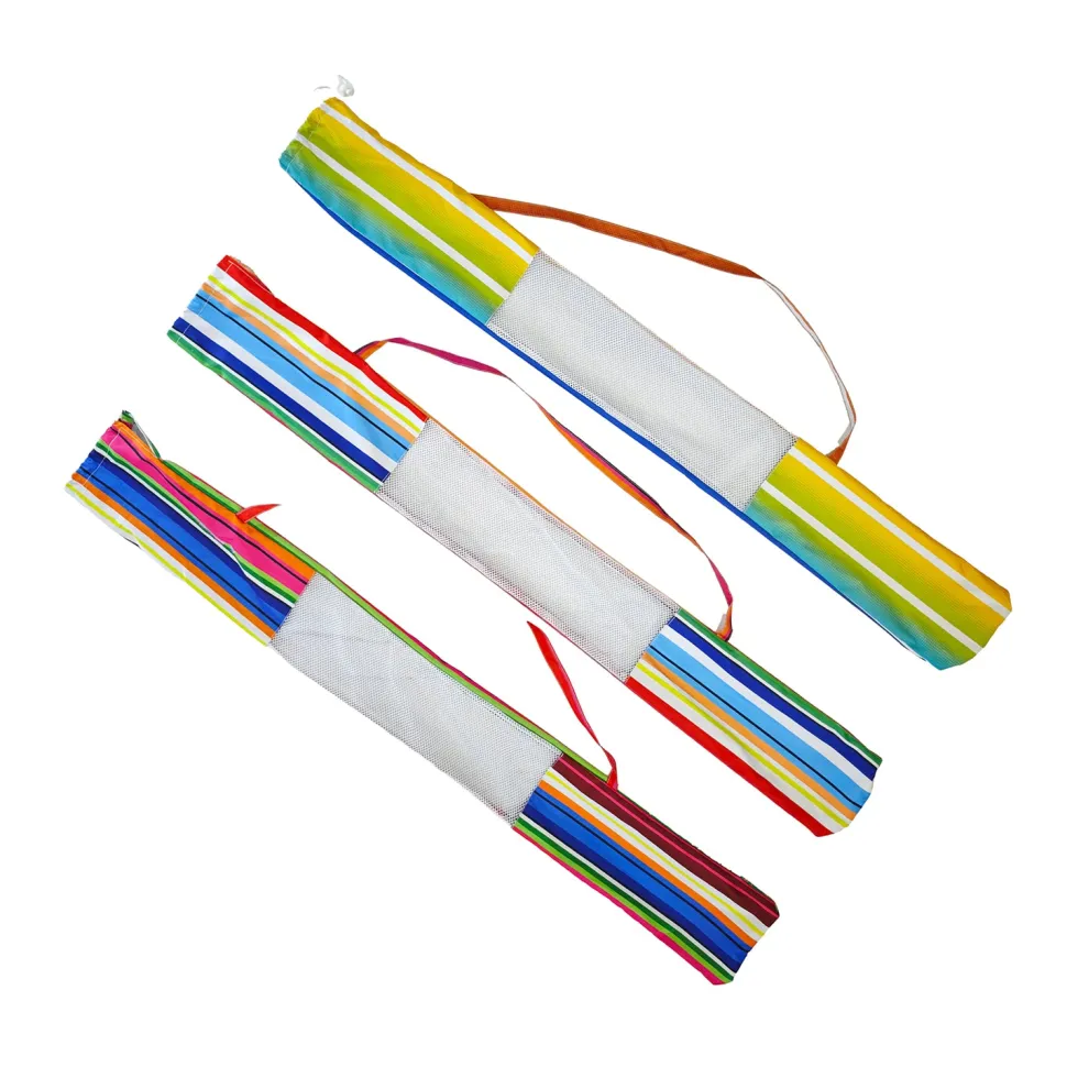 Ombrellone Mare con Snodo e Fodera abbinata h217 cm diametro 220 cm