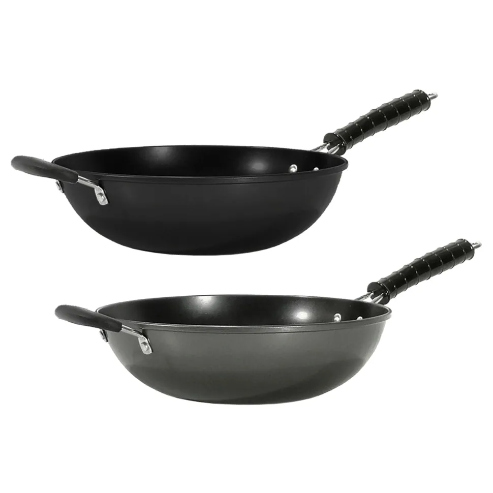 Padella Wok con manici diametro 32 cm