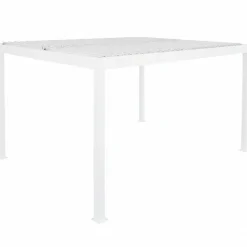 Pergola Bioclimatica in Alluminio Bianca 3x3 metri