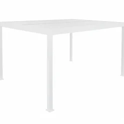 Pergola Bioclimatica in Alluminio Bianca 3x3 metri