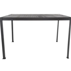 Pergola Bioclimatica in Alluminio Grigio Scuro 3x4 metri