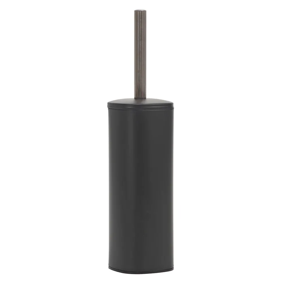 Portascopino Nero opaco h39 diametro 9,5 cm