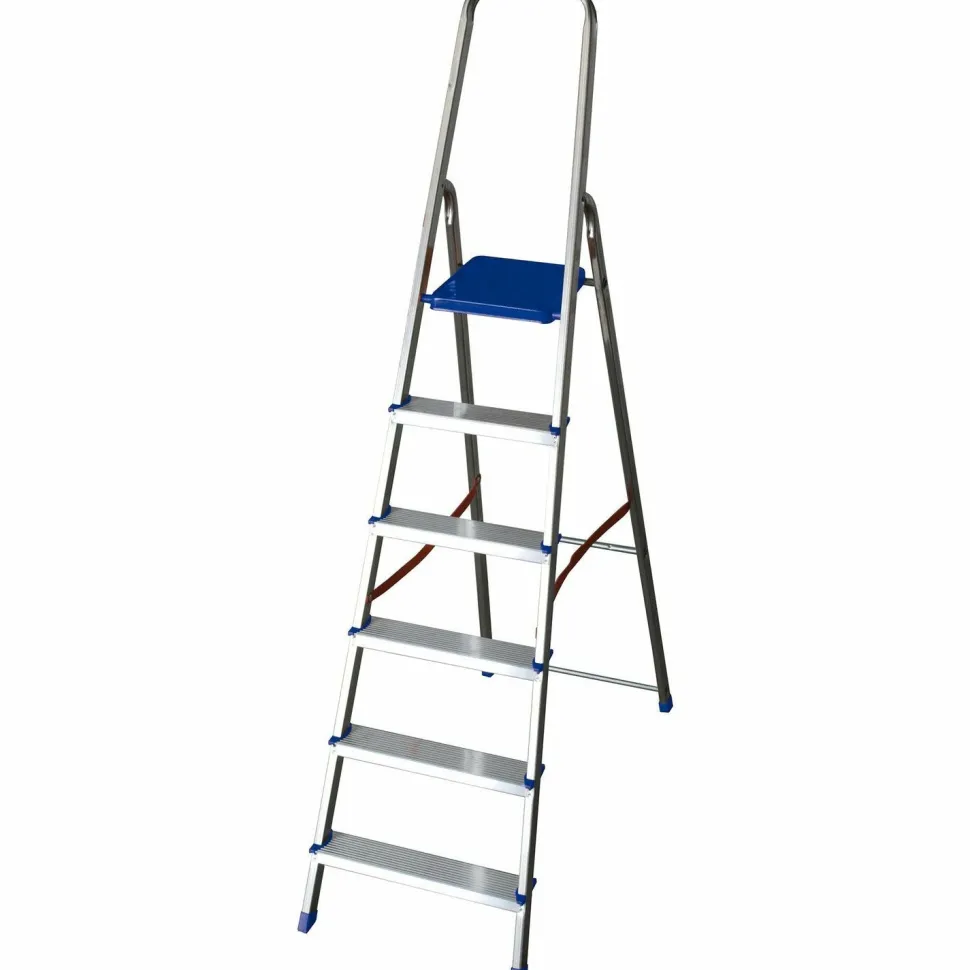 Scala in alluminio 6 gradini