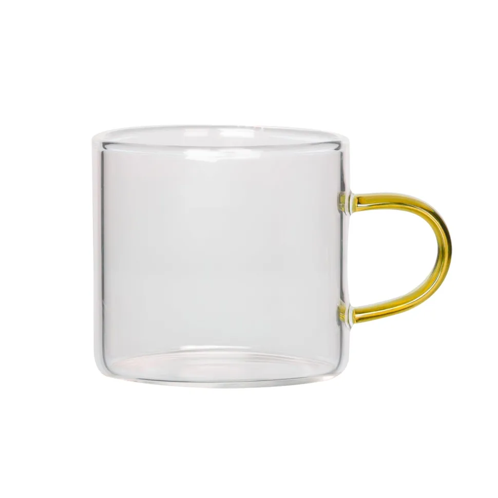 Set 6 Tazzine da Caffè Coffee Break in Vetro Borosilicato 9 cl