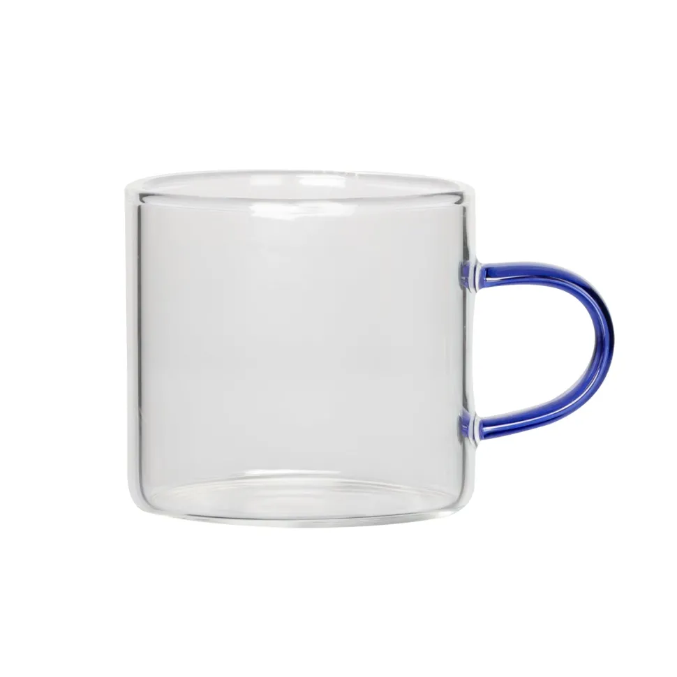 Set 6 Tazzine da Caffè Coffee Break in Vetro Borosilicato 9 cl