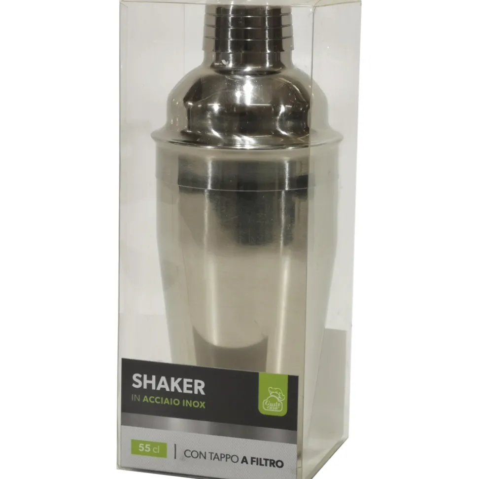 Shaker per cocktail in acciaio inox