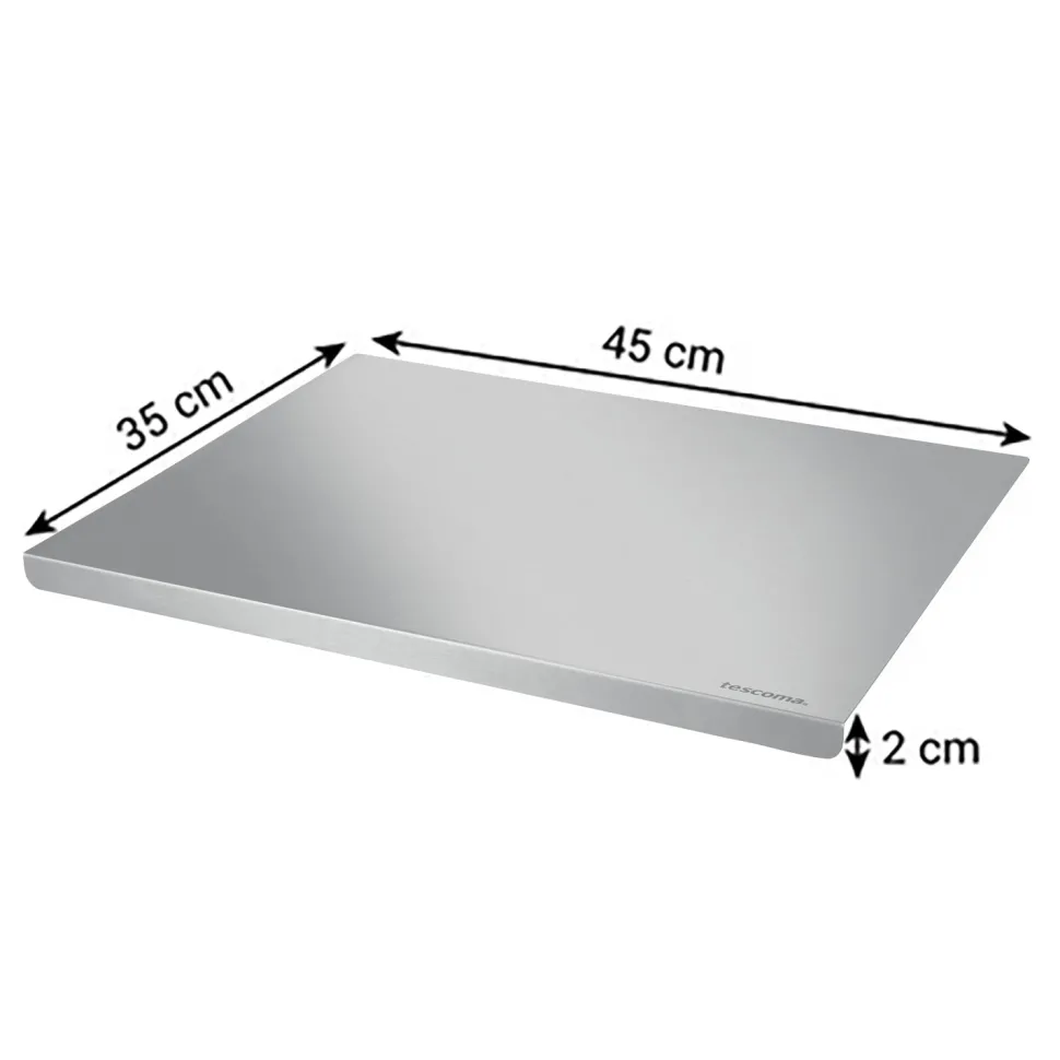 Spianatoia in Acciaio Inox Linea Grandchef 45x35 cm