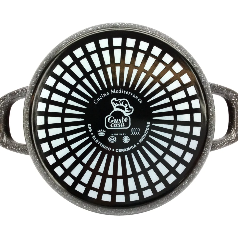 Tegame antiaderente Grey Stone diametro 28 cm