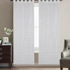Tenda Jerry in Tessuto Jacquard Bianco 140x280 cm