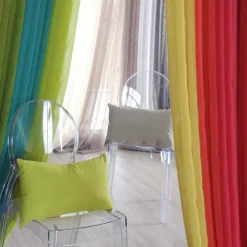 Tenda Monna Voile Eucalipto Linea Lovely Casa 140x280 cm