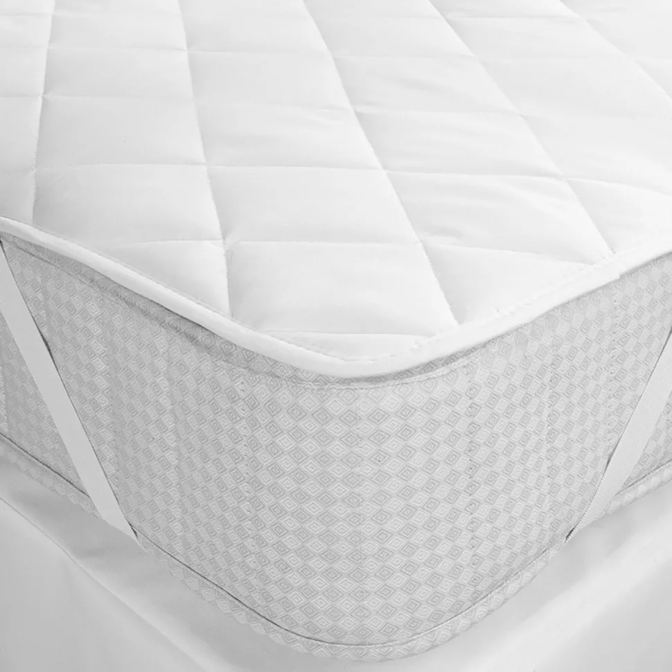 Topper trapuntato con elastici per letto singolo 90x200 cm