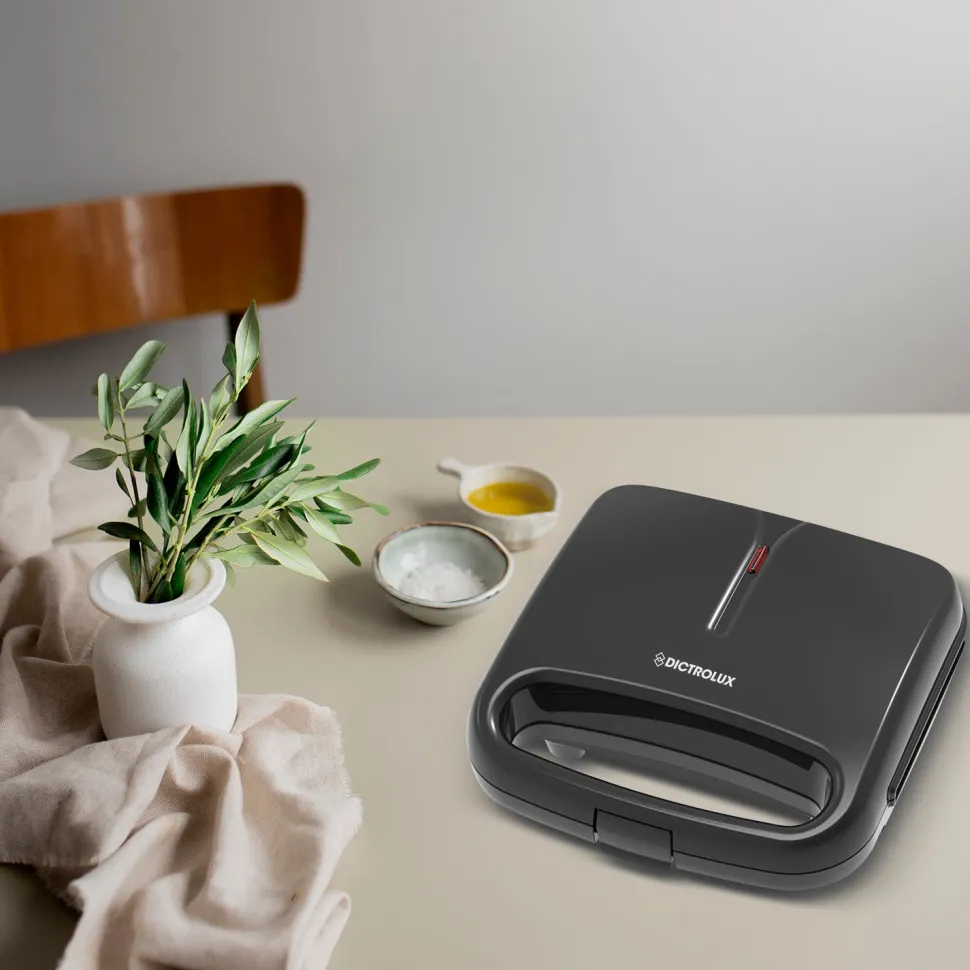 Tostiera Elettrica Nera 750 Watt